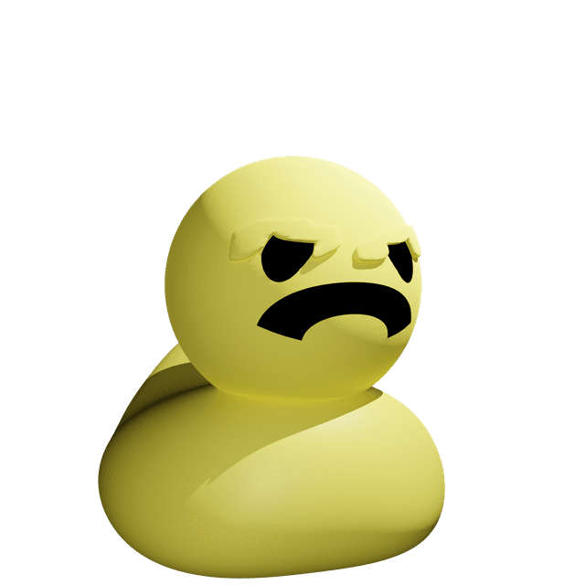 Duck Image for: Angry Duck