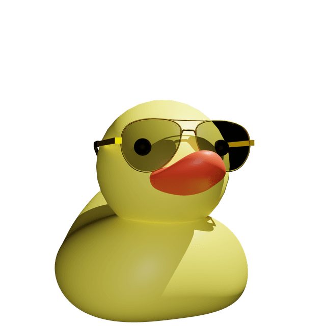 Duck Image for: Sunglasses